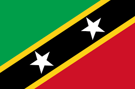 St. Kitts Courtesy Flag 12" x 18"