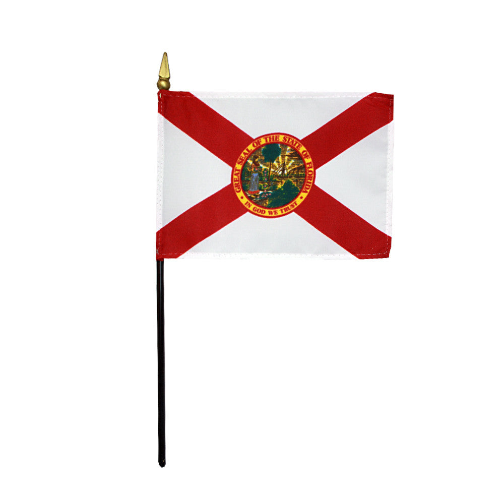 Miniature Flag - Florida - ColorFastFlags | All the flags you'll ever need! 

